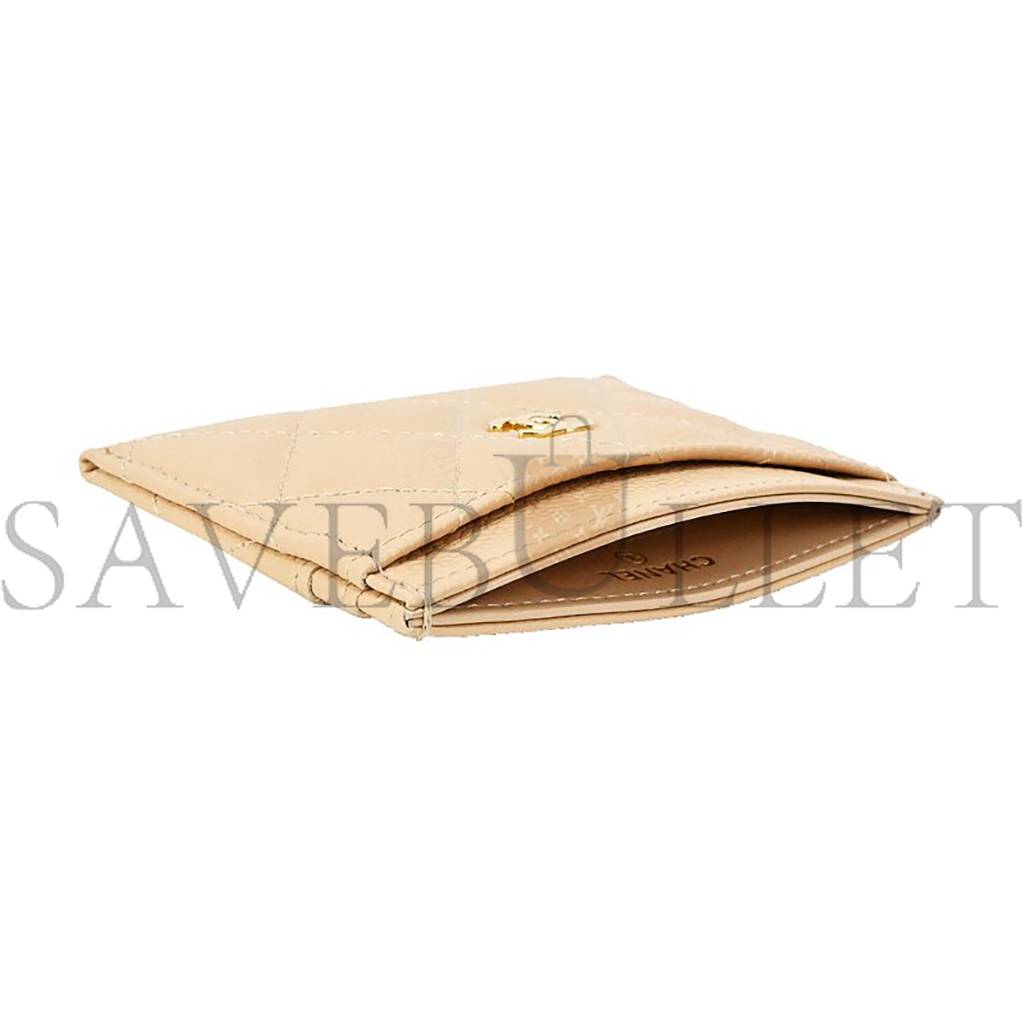 Ch*el classic card holder gold hardware ap0213 y33352 ni687 （11.2*7.5*0.5cm）
